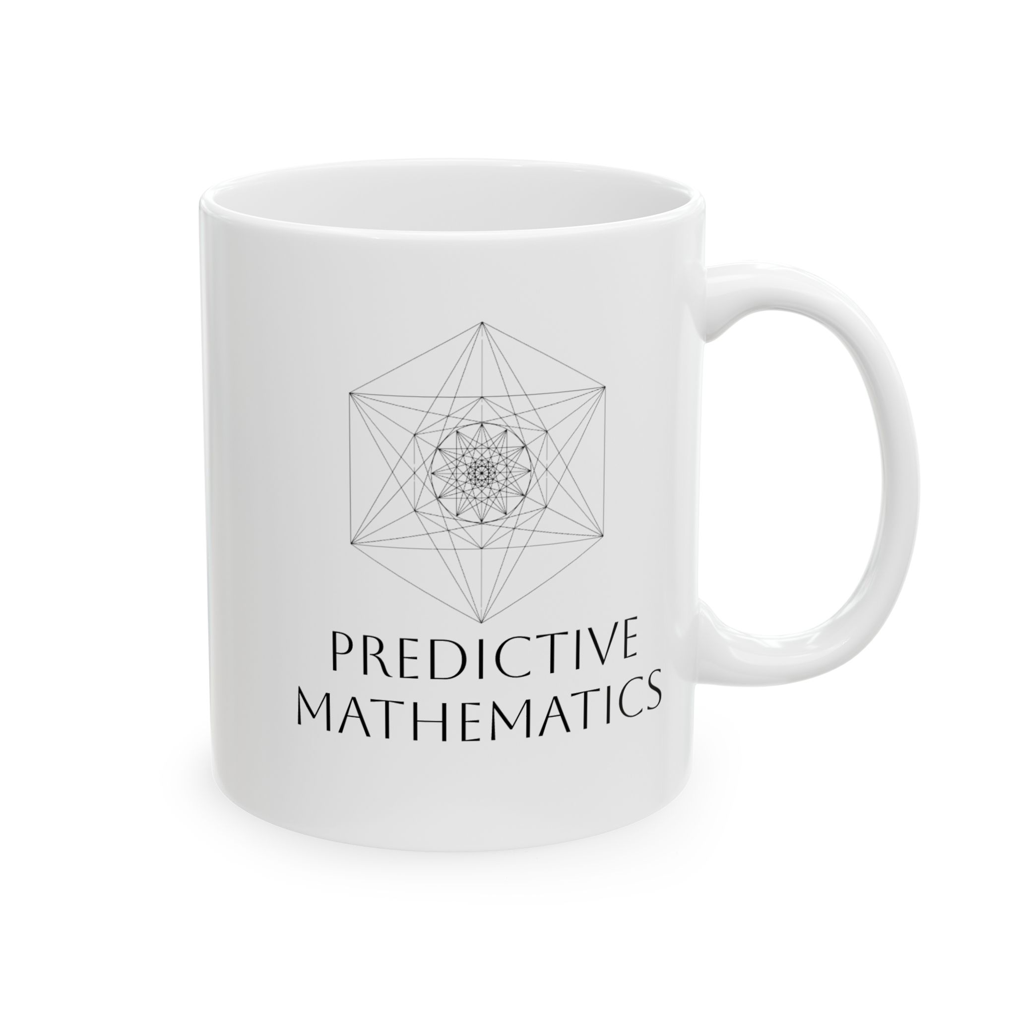 Predictive Mathematics Mug – Geometry of the Future - Image 2