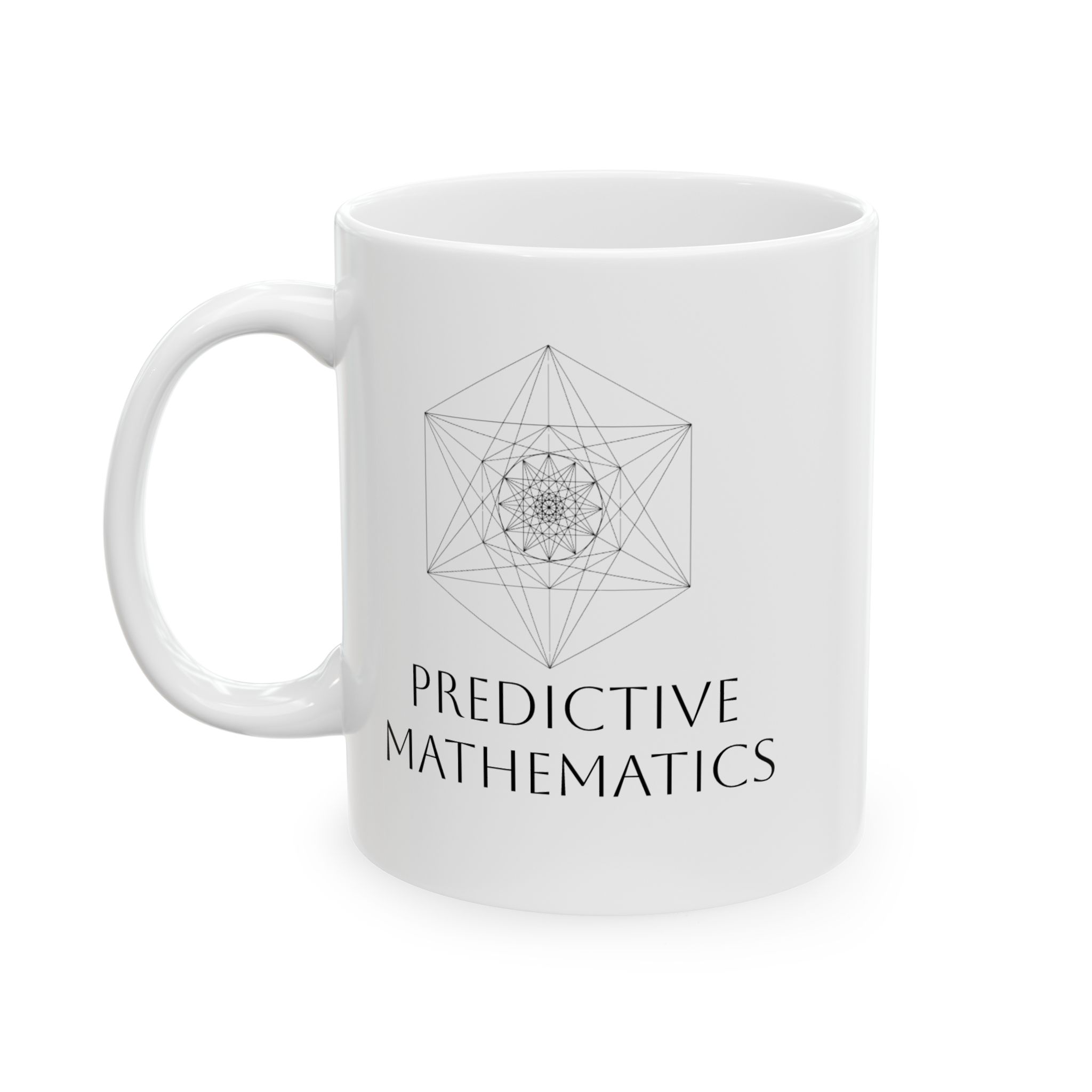 Predictive Mathematics Mug – Geometry of the Future