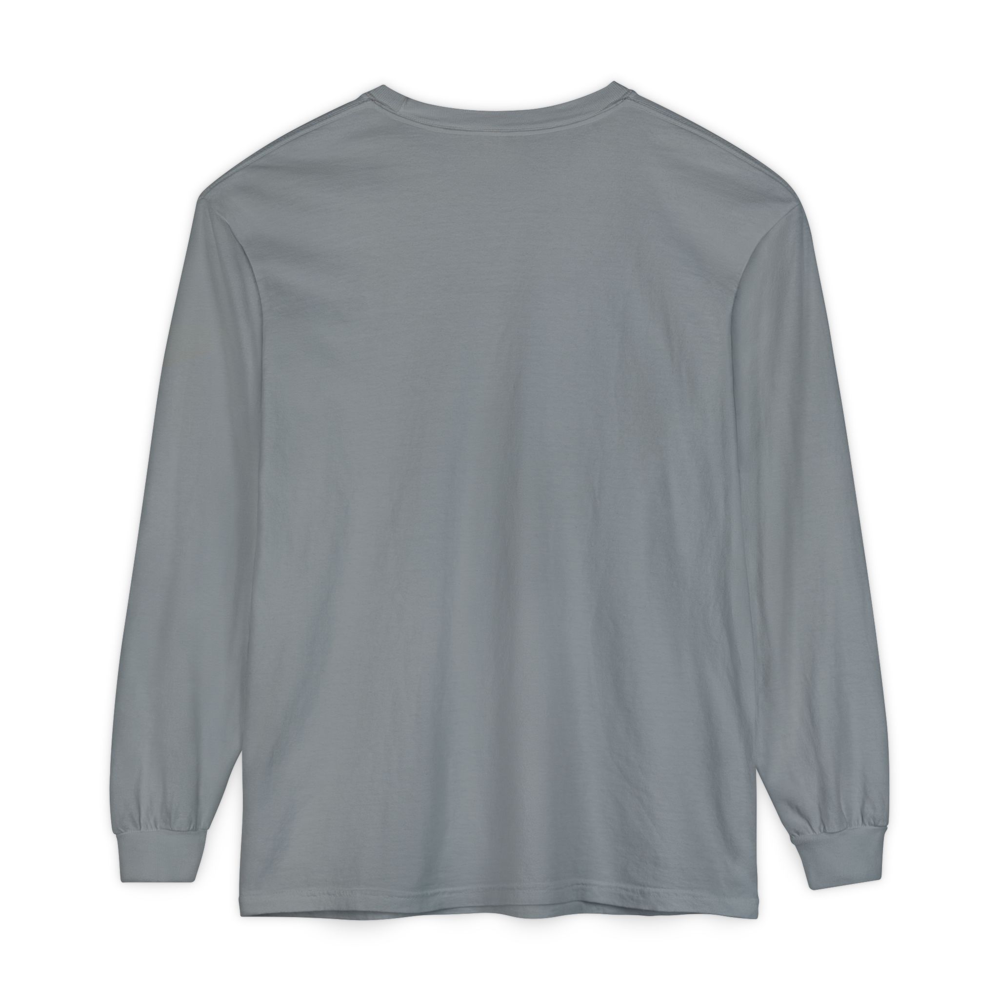 Sad Carol Gray Long Sleeve Tee – Sci-Fi Mood Edition - Image 2